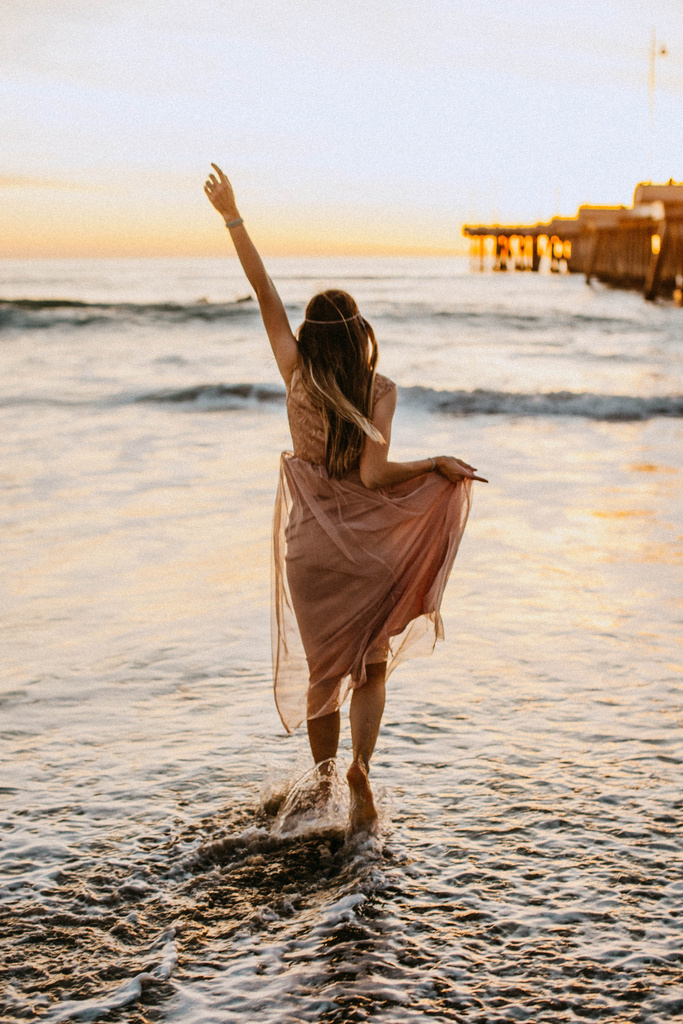 Having Fun At The Beach